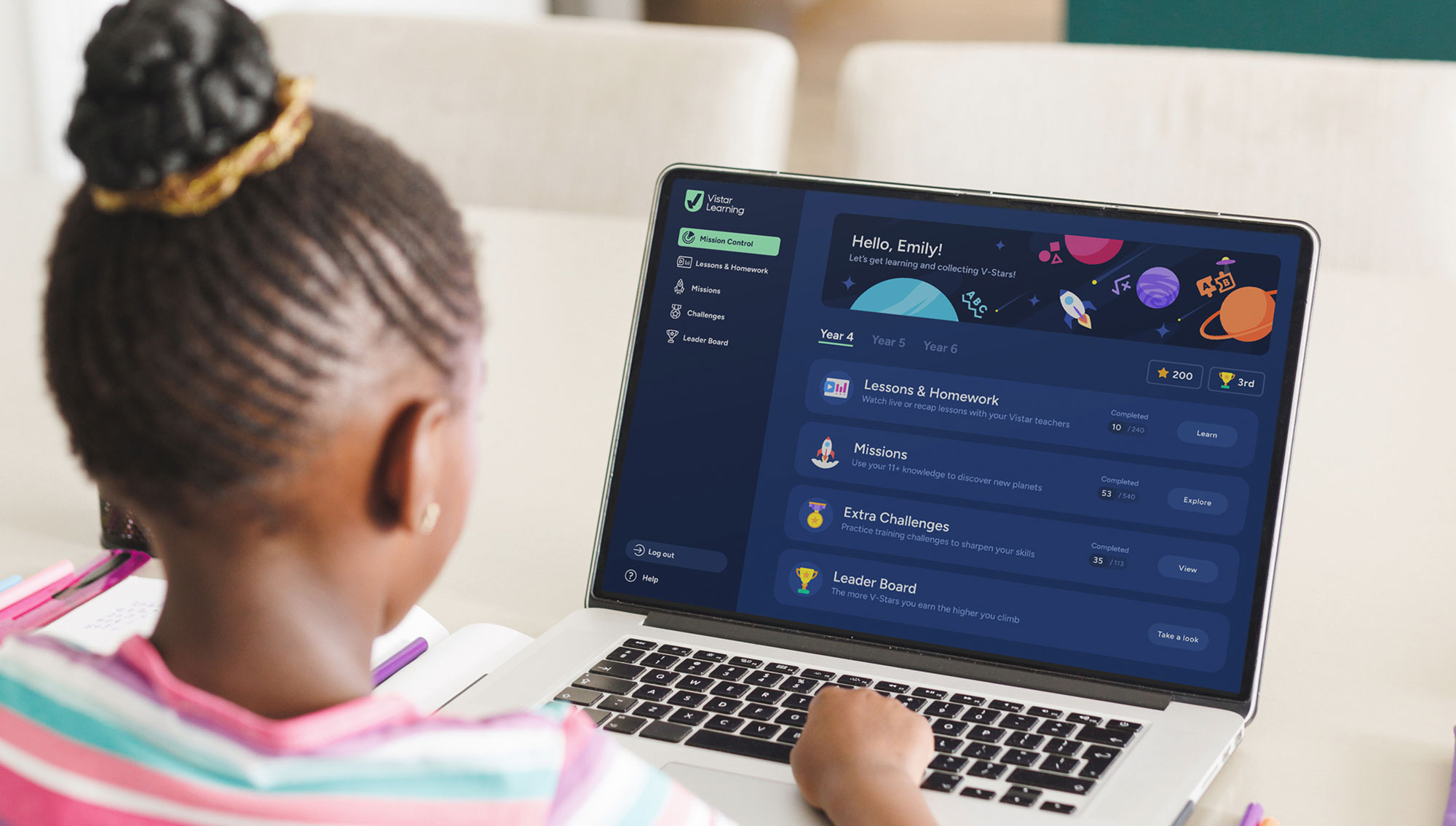 Mission Control for daily independent learning