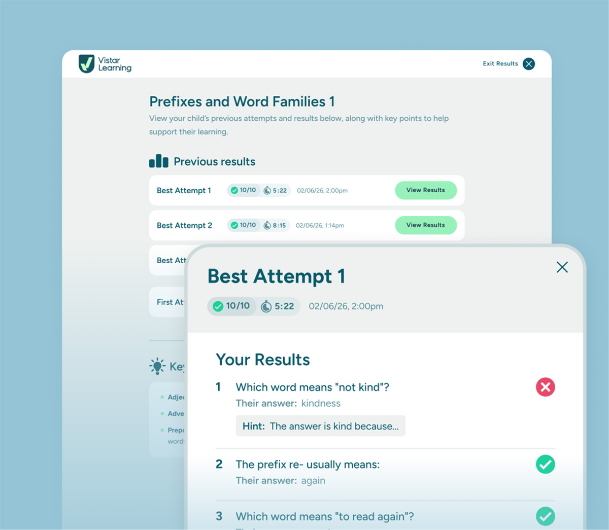 Your home for tracking progress